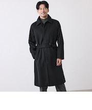 <Premium Rain Wool>ベルテッドバルマカーンコート