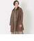 ＜Rain Wool＞バイカラーバルマカーンコート