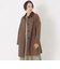 ＜Rain Wool＞バイカラーバルマカーンコート