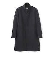 <Rain Wool>スタンドカラーコート