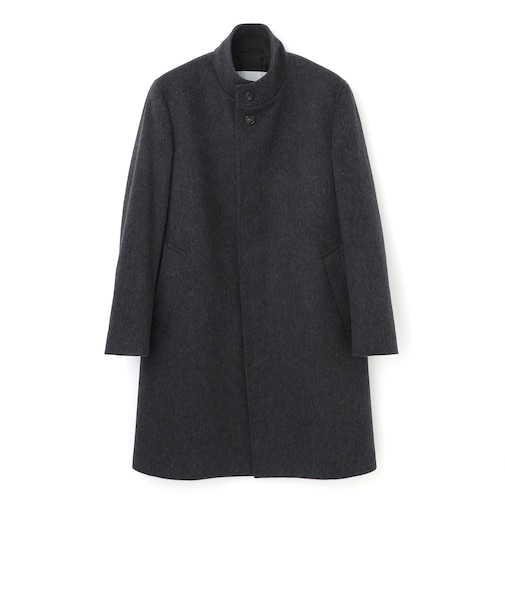 ＜Rain Wool＞スタンドカラーコート