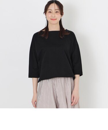 オトナ6分袖プルオーバー