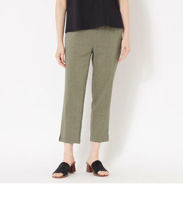 ストレッチリネンイージーパンツ