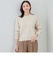 【育てるカシミヤ】ベビーカシミヤプルオーバー