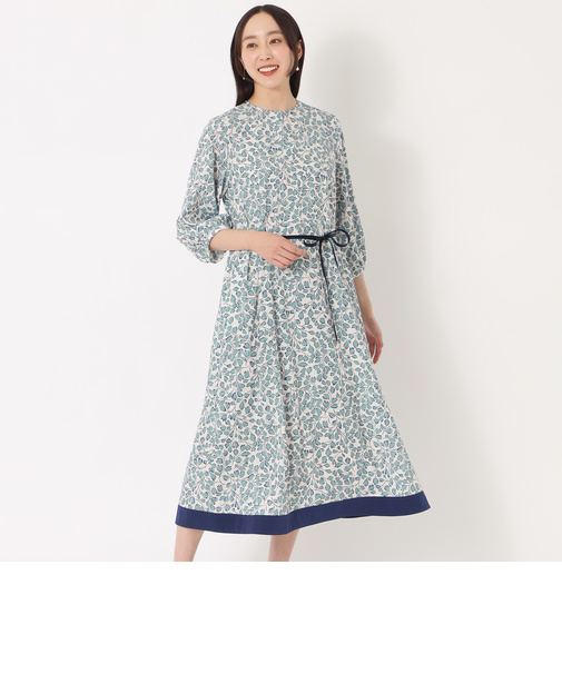 リーフプリントワンピース