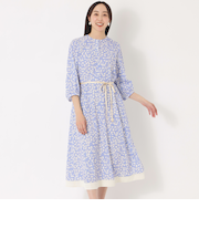 リーフプリントワンピース