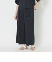 【DRESOPHY】シルキースムースワイドパンツ