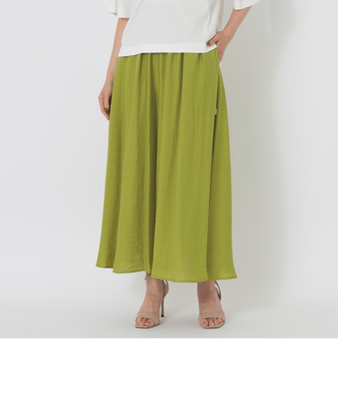 ギャザーワイドパンツ