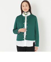 キルティングカーディガン