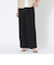 ポリエステルツイルワイドパンツ