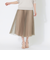 チュールプリーツスカート