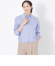 ショートシャツ（ストライプ）