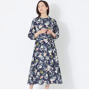 【HIBIYA KADAN】プリントワンピース