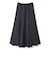 サテンフレアスカート