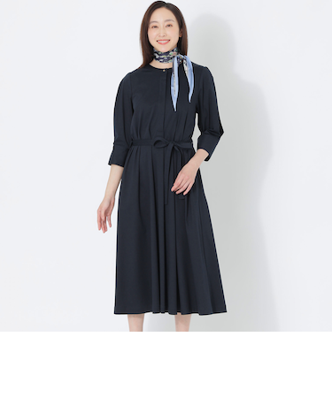 【DRESOPHY】シルキースムースワンピース