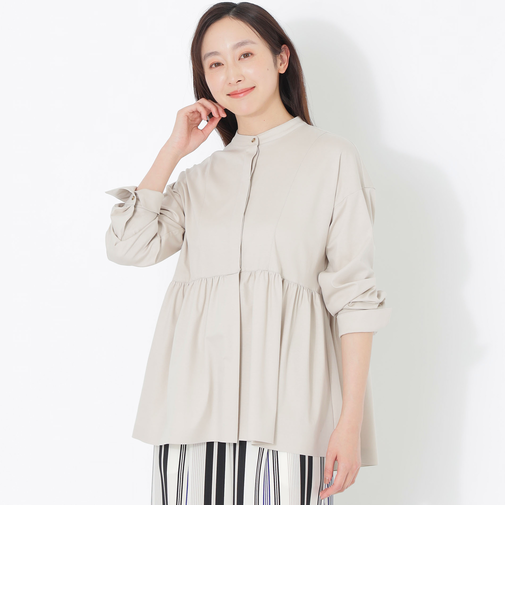 【DRESOPHY】シルキースムースブラウス