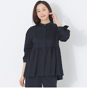 【DRESOPHY】シルキースムースブラウス