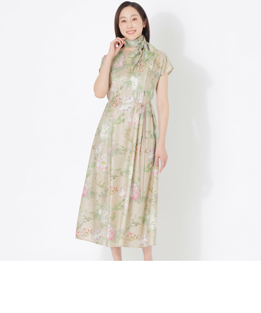 【HAIBARA】プリントワンピース