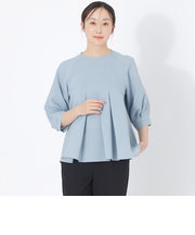 はしごレースコンビブラウス