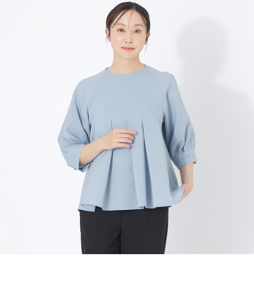 はしごレースコンビブラウス