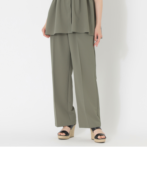 ツータックワイドイージーパンツ｜エス エッセンシャルズの通販｜&mall