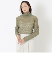 レースタートルカットソー