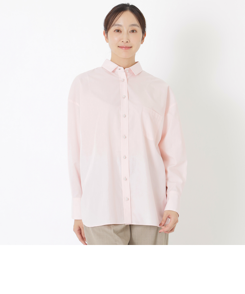 【AMARC CHANNEL 掲載】パールボタンレギュラーカラーシャツ