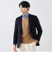 ウールカシミヤジベリンジャケット