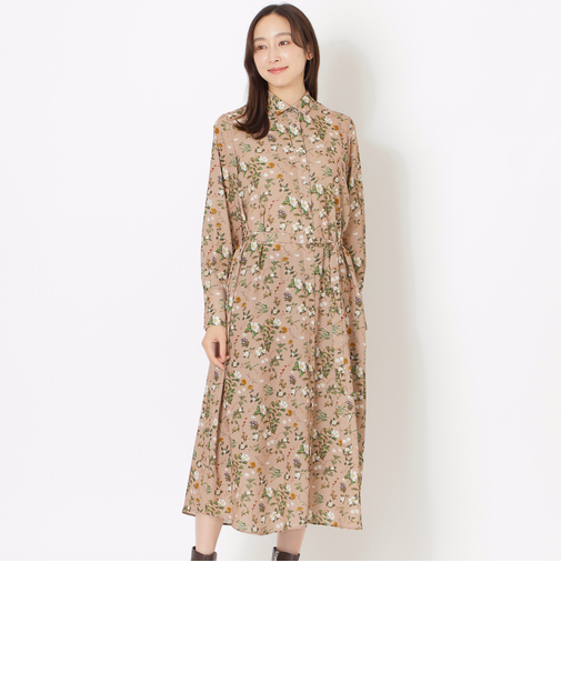 【HAIBARA】プリントワンピース