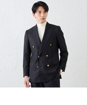 モヘヤブレンドダブルブレザー