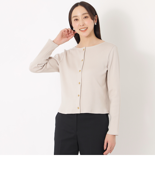 【DRESOPHY】プレミアムテレコカーディガン