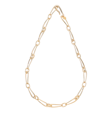 デザインチェーンフックネックレス