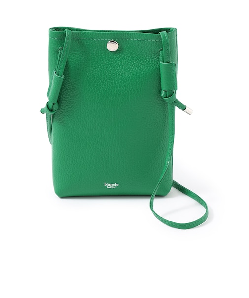 【blancle】S.LEATHER SHOULDER BAG