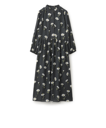 マーガレットプリントワンピース