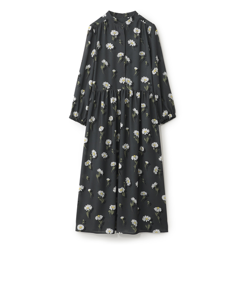 マーガレットプリントワンピース