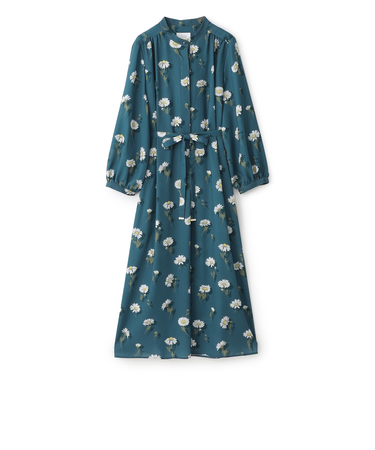 マーガレットプリントワンピース