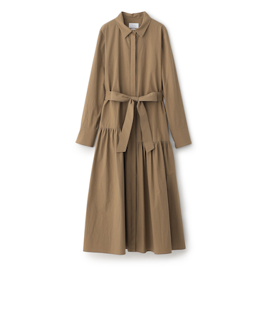 タイプライターシャツワンピース