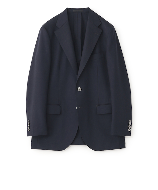 モヘアブレンドウールメッシュジャケット