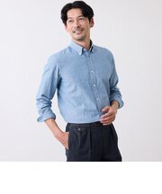 ダンガリーボタンダウンシャツ