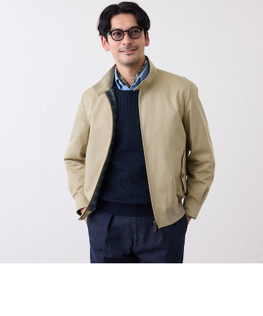 コットンドライビングブルゾン