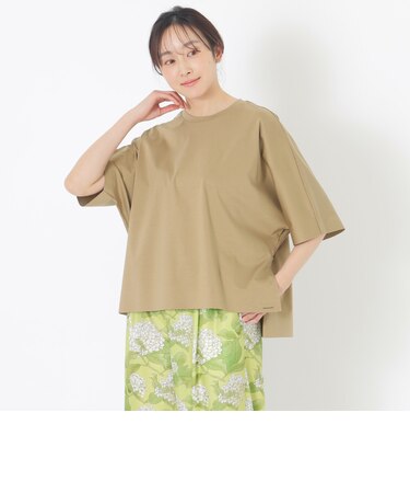 【DRESOPHY】シルキースムースカットソー