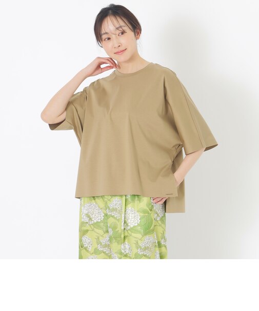 【DRESOPHY】シルキースムースカットソー