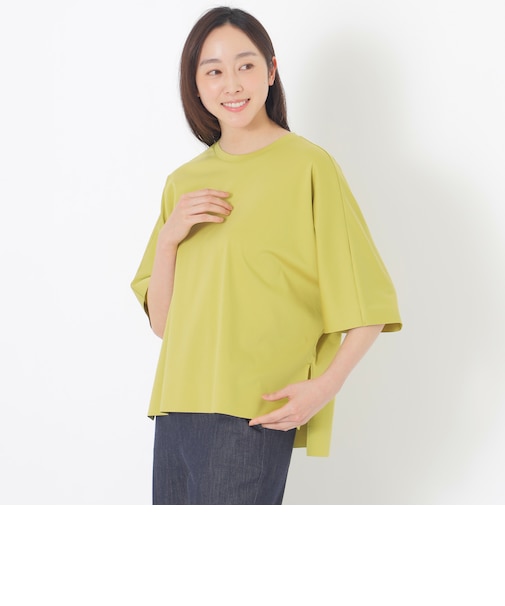 【DRESOPHY】シルキースムースカットソー