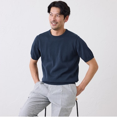 【一部予約販売】ハイツイストニットTEE