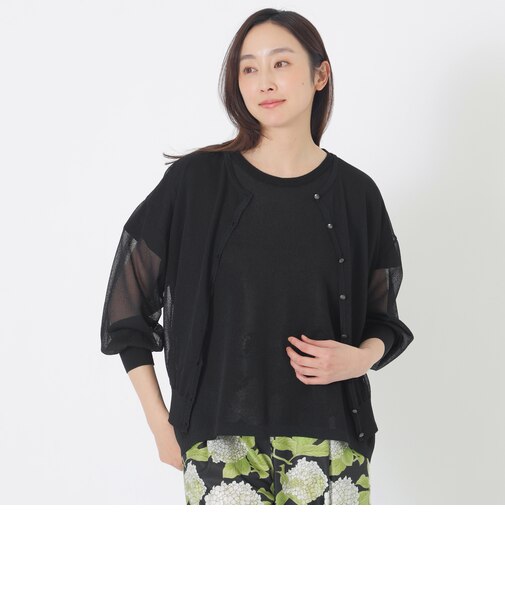 【一部予約販売】シアーカーディガン