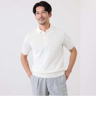 ハイツイストニットポロ