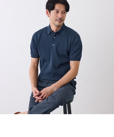 ハイツイストニットポロ