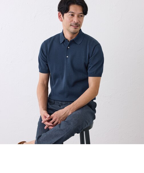 ハイツイストニットポロ