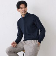 メリノウールクルーネックニット