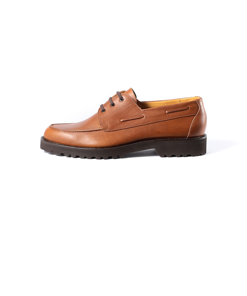 【未使用】三陽山長/悠三 レザー デッキシューズ 悠三/YUZO】デッキシューズ(シューズ)｜三陽山長(サンヨウヤマ